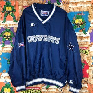 Vintage Dallas Cowboys Starter Jacket Mens 2XL